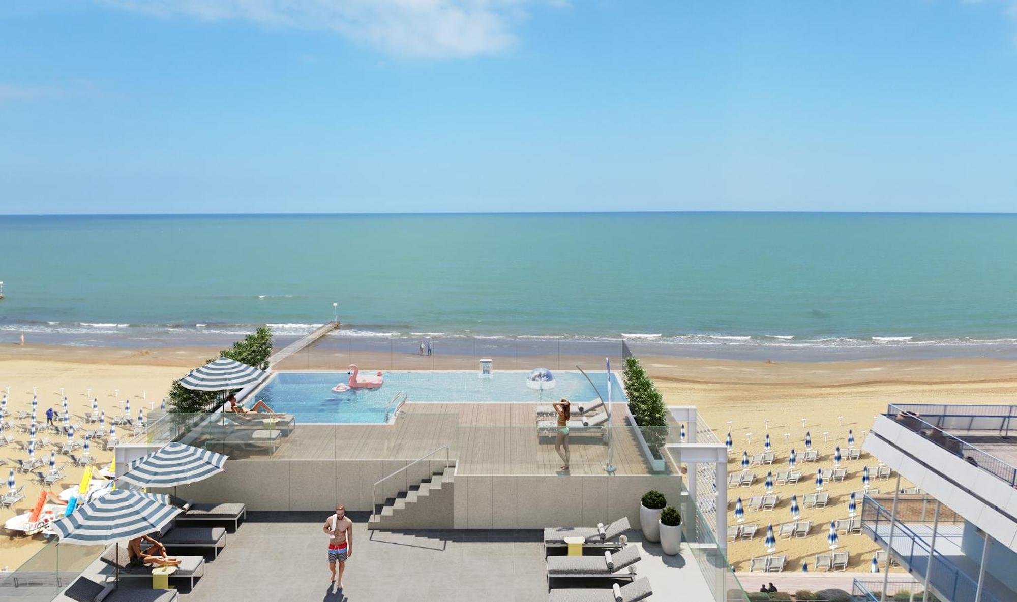 Victoria Frontemare Beach & Spa Hotel Jesolo Екстер'єр фото